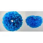 Люстра из перьев Plumage Blue от ImperiumLoft