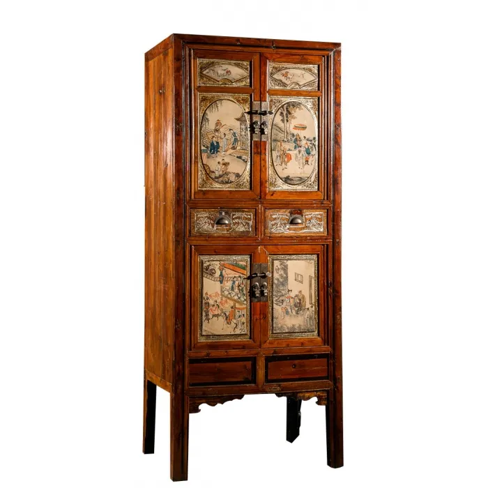 Китайский шкаф Brown Oak от ImperiumLoft