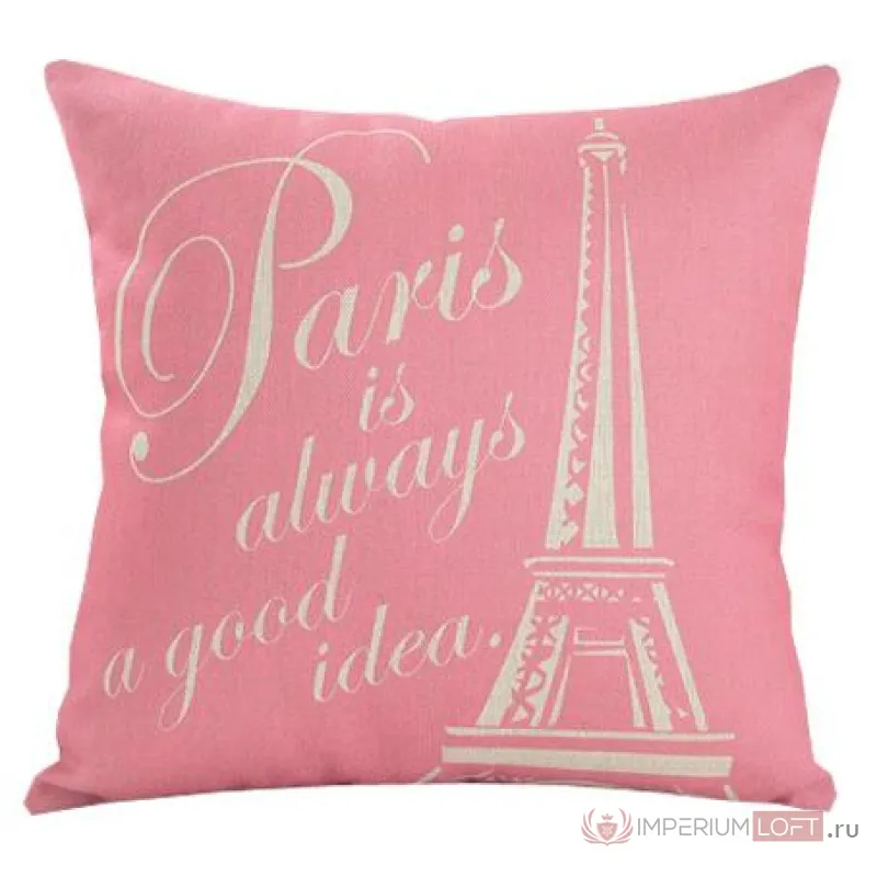 Подушка Pink Paris от ImperiumLoft