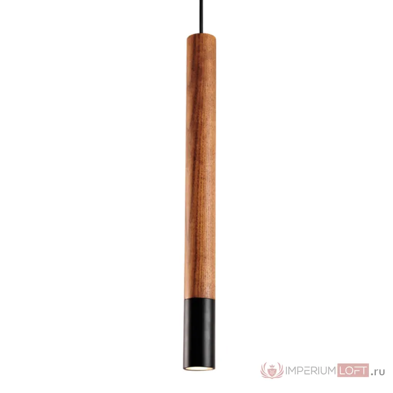 Подвесной светильник Trumpet Wood Black Pendant Lamp от ImperiumLoft