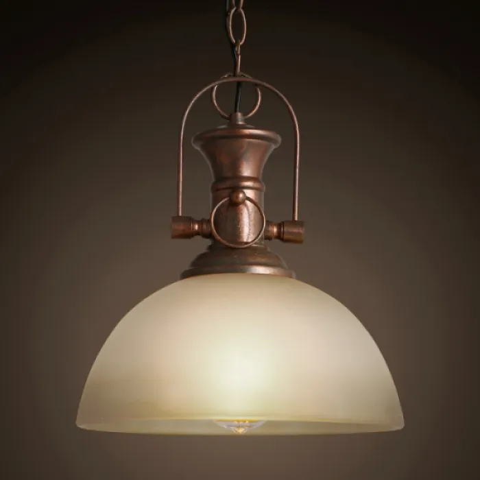 Люстра Old Copper Pendant Glass от ImperiumLoft