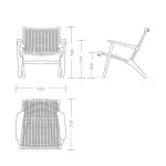 Кресло Hans Wegner CH25 designed by Hans J.Wegner		 in 1950