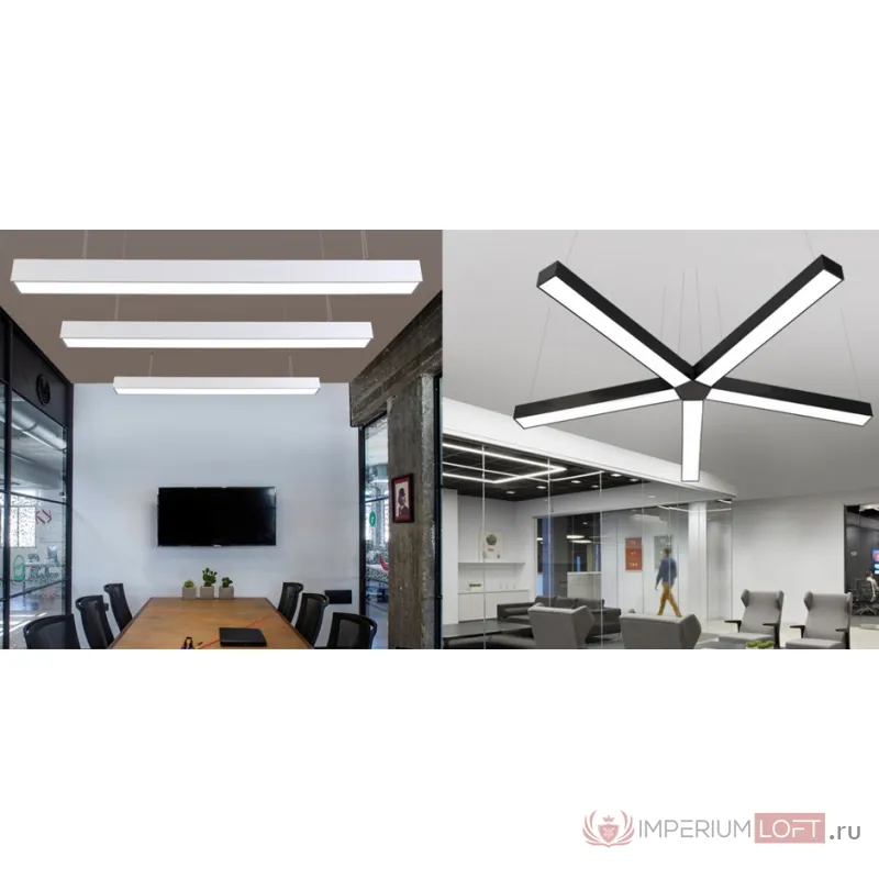 Люстра Led line pendant lamp от ImperiumLoft
