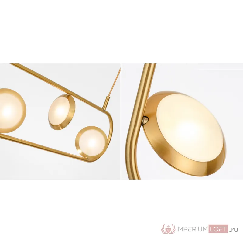 Люстра HOOP LED LONG от ImperiumLoft