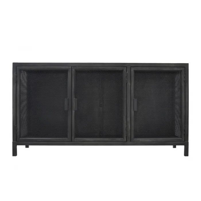 Буфет Industrial Loft Dark Metal 3 Door Beto Cabinet от ImperiumLoft