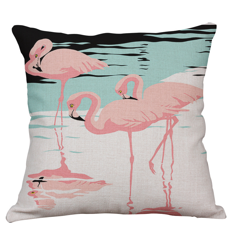 Декоративная подушка Flamingo 14 от ImperiumLoft