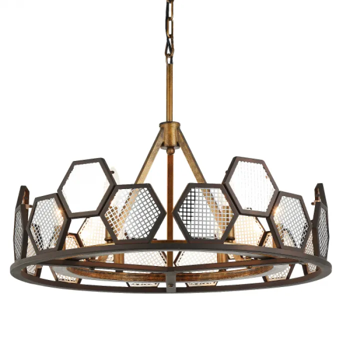 Люстра MetalComb Pendant 6 от ImperiumLoft