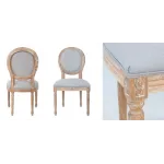 Стул French chairs Provence Light grey Chair от ImperiumLoft