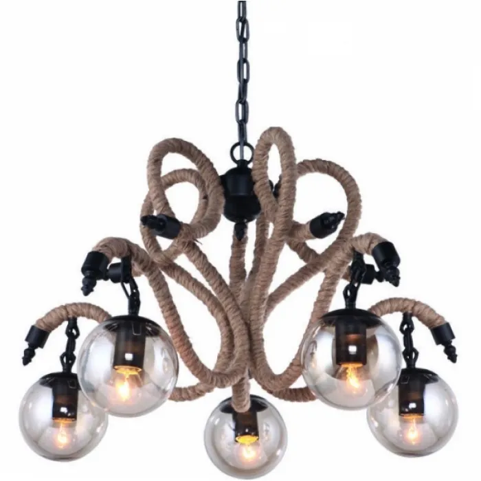 Люстра Loft Rope Chandelier Globe 5 от ImperiumLoft