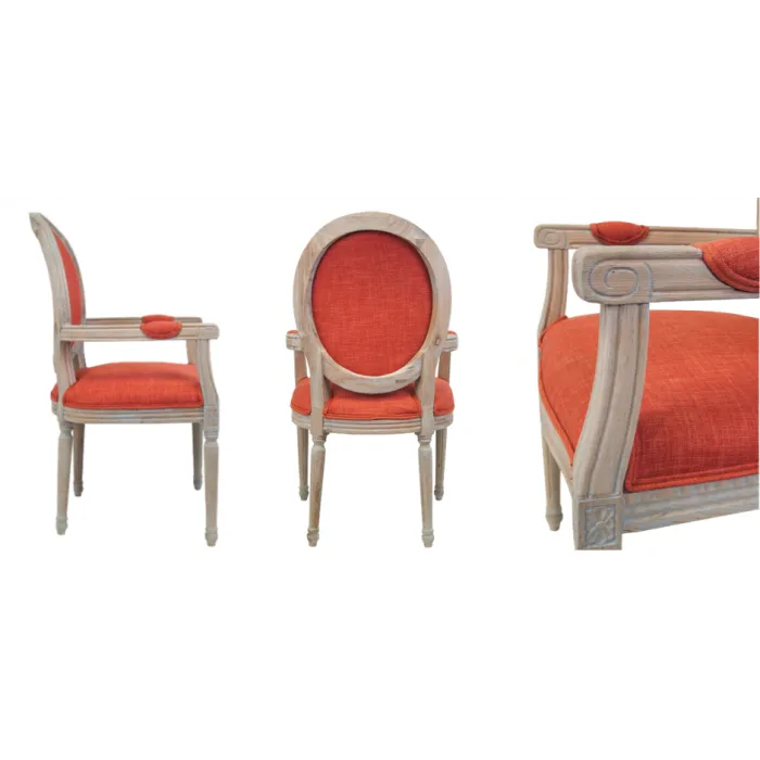 Стул French chairs Provence Orange ArmChair от ImperiumLoft