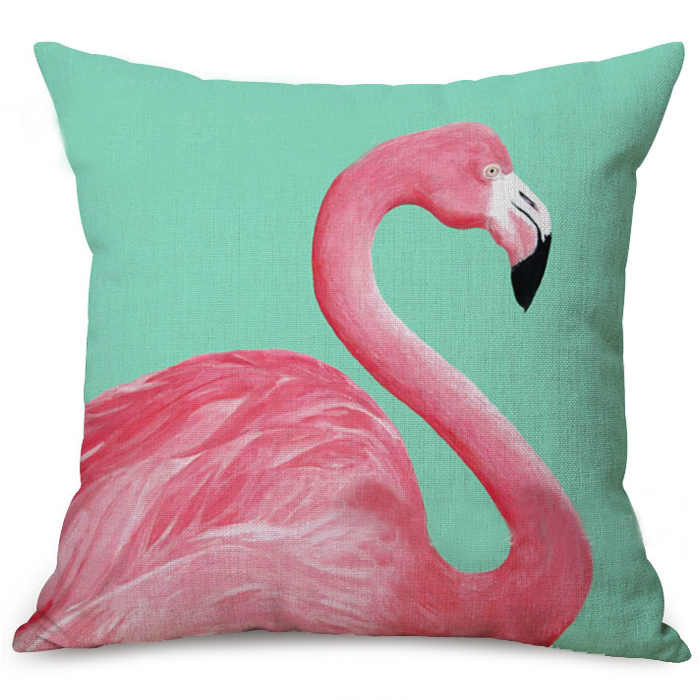 Декоративная подушка Flamingo #10 от ImperiumLoft