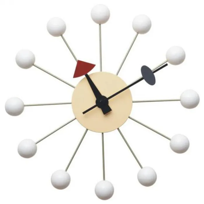 Часы George Nelson Ball Clock White от ImperiumLoft