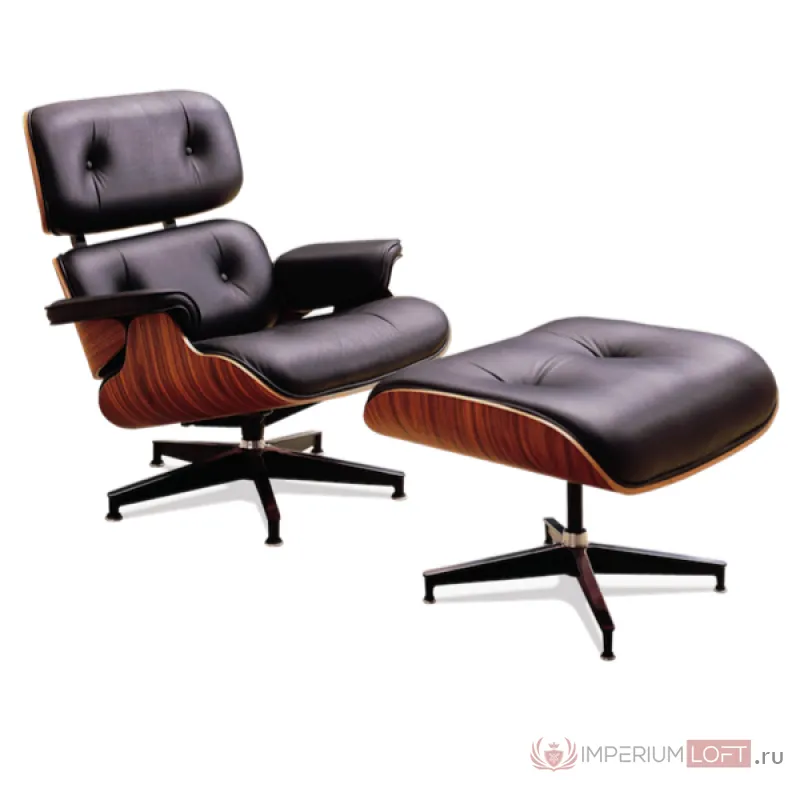 Кресло Lounge Chair & Ottoman от ImperiumLoft
