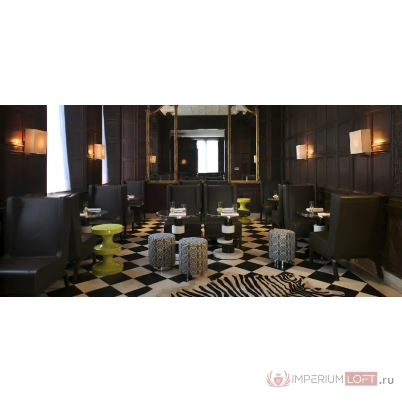 Керамический табурет INDIA MAHDAVI Bishop Stool от ImperiumLoft