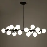 Светильник Bubble Stik Black Chandelier от ImperiumLoft