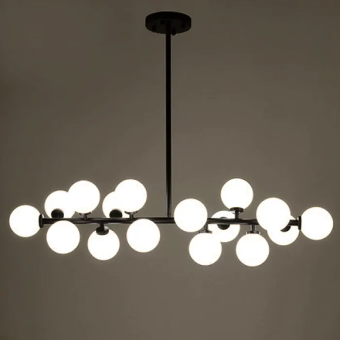 Светильник Bubble Stik Black Chandelier от ImperiumLoft