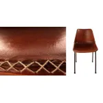 Стул Leather Schoolhouse Chair от ImperiumLoft
