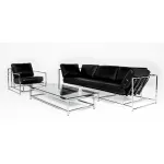 Диван Black Calfskin Sofa от ImperiumLoft