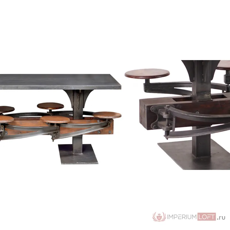 Обеденный стол Perrin Communal Table Loft от ImperiumLoft