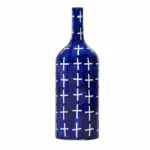 Ваза blue & white ornament Blue Bottle от ImperiumLoft