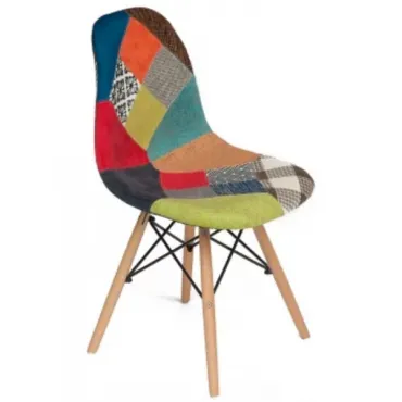 Стул Eames DSW Patchwork II designed by Charles and Ray Eames