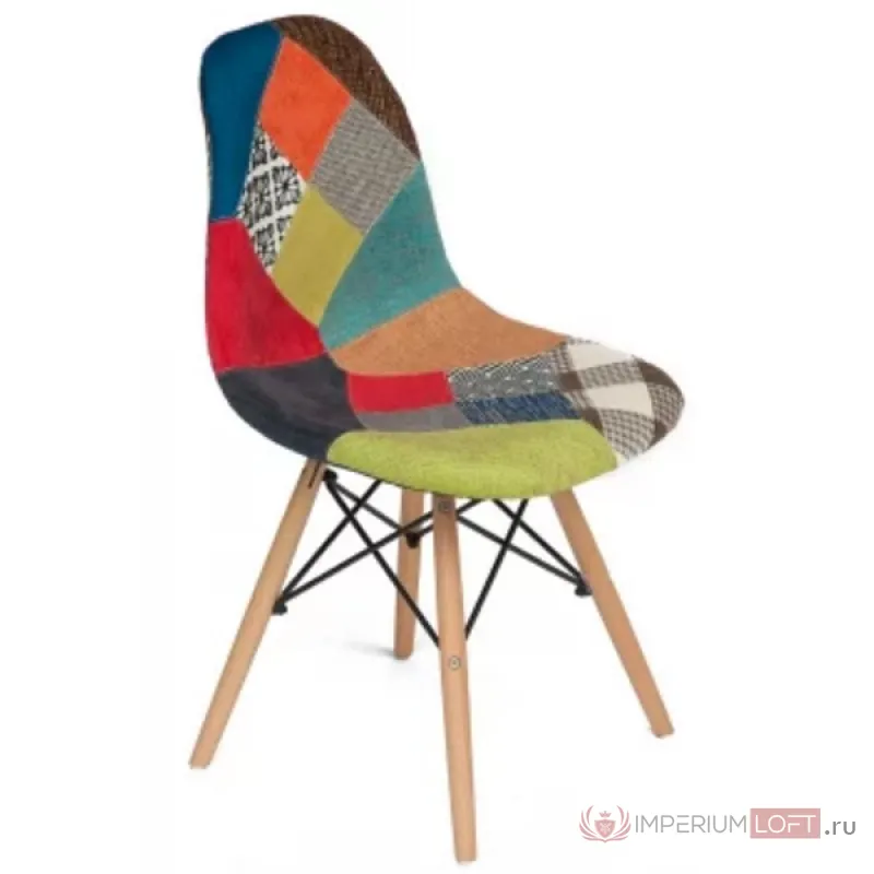 Стул Eames DSW Patchwork II designed by Charles and Ray Eames от ImperiumLoft