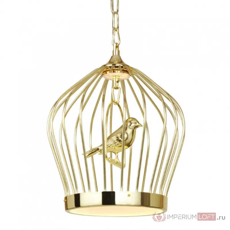 Люстра Birdcage Chandelier Gold от ImperiumLoft