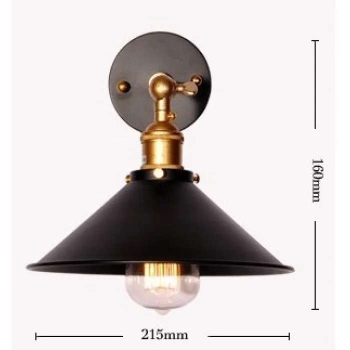 Бра Cone 20th c.Factory filament  от ImperiumLoft