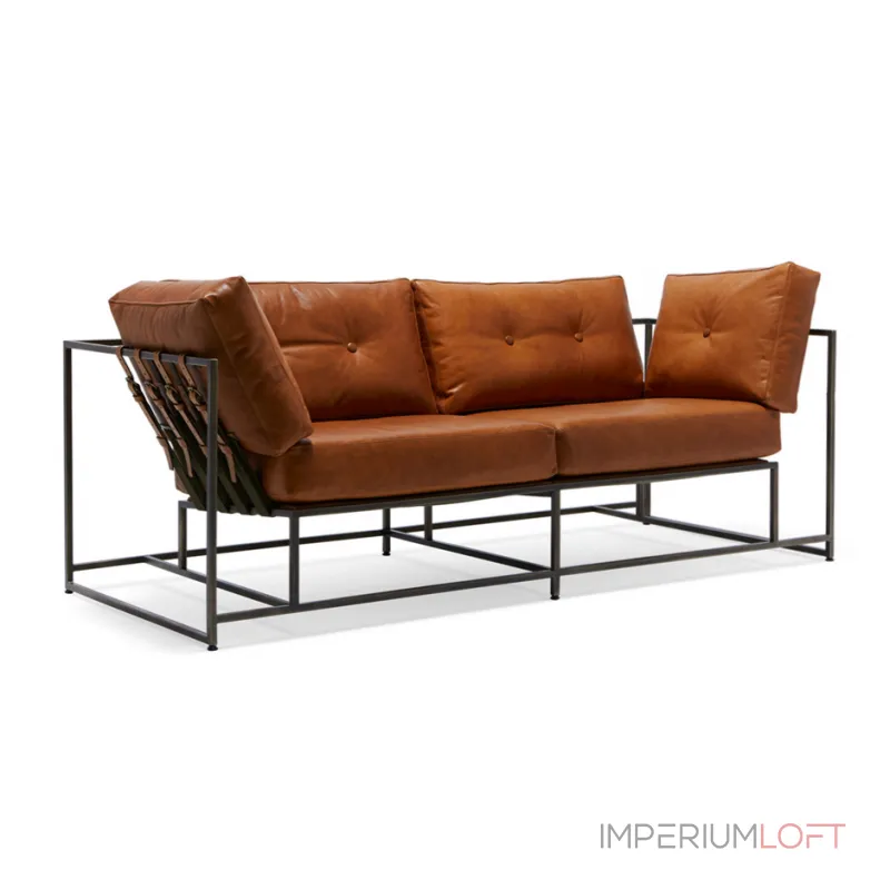 Двухместный диван Two Seat Encounter Leather Sofa Двухместный диван Two Seat Encounter Leather Sofa