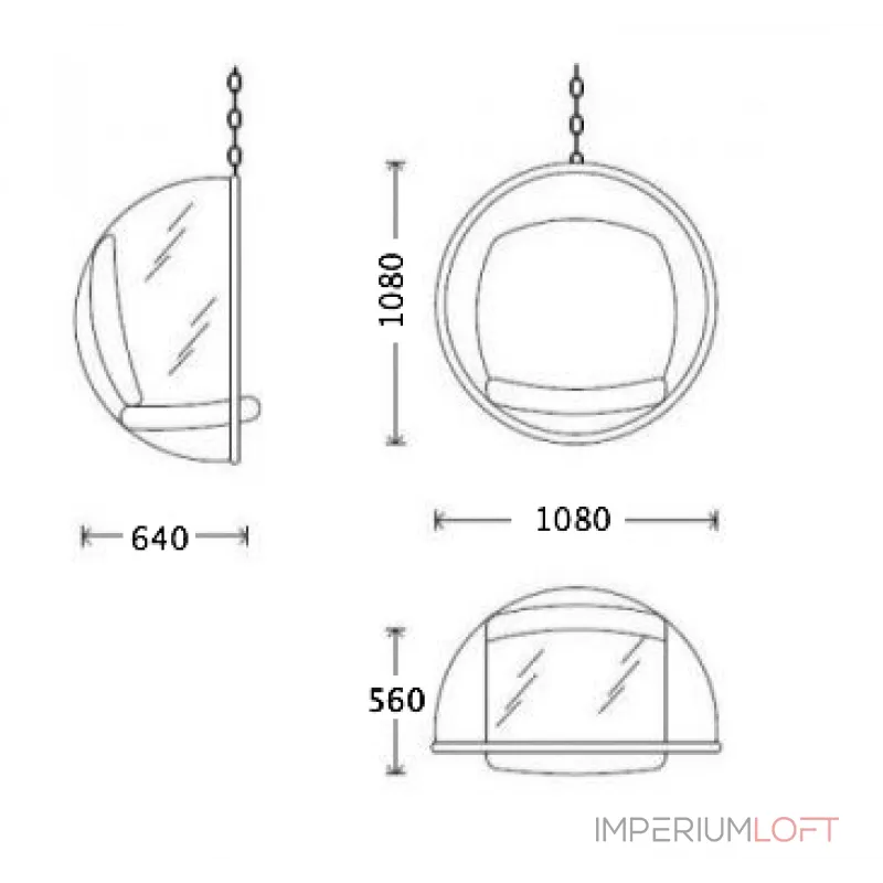Кресло Bubble Chair