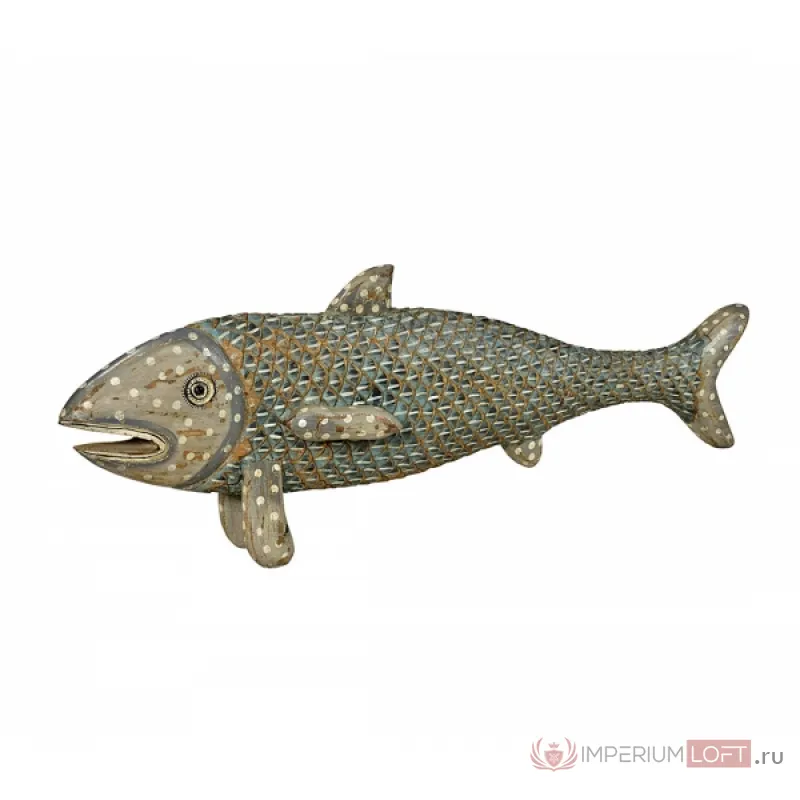 Антикварная скульптура рыбы Индия от ImperiumLoft