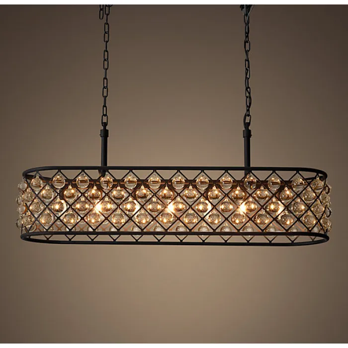 Люстра RH Spencer Rectangular Chandelier 100 от ImperiumLoft