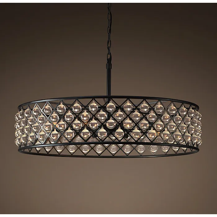 Люстра RH Spencer Hoop Chandelier 80 от ImperiumLoft