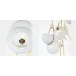 Подвесная люстра White glass trap