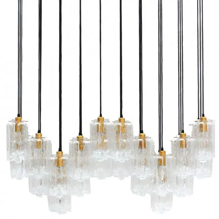 Люстра Carved Crystal Suspension Lamp от ImperiumLoft