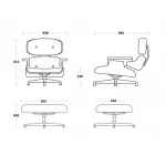 Кресло Lounge Chair & Ottoman от ImperiumLoft