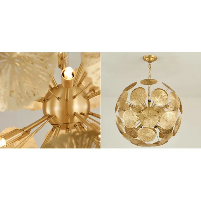 Люстра GLOBAL VIEWS LILY PAD Chandelier от ImperiumLoft