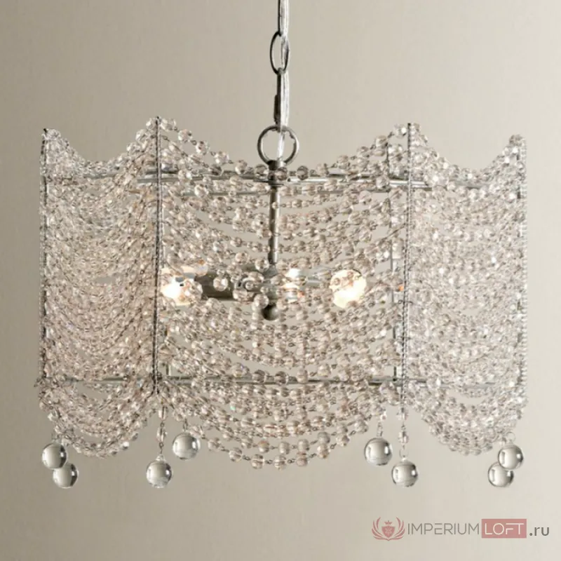 Люстра Clear Crystal French Pendant Lamp от ImperiumLoft