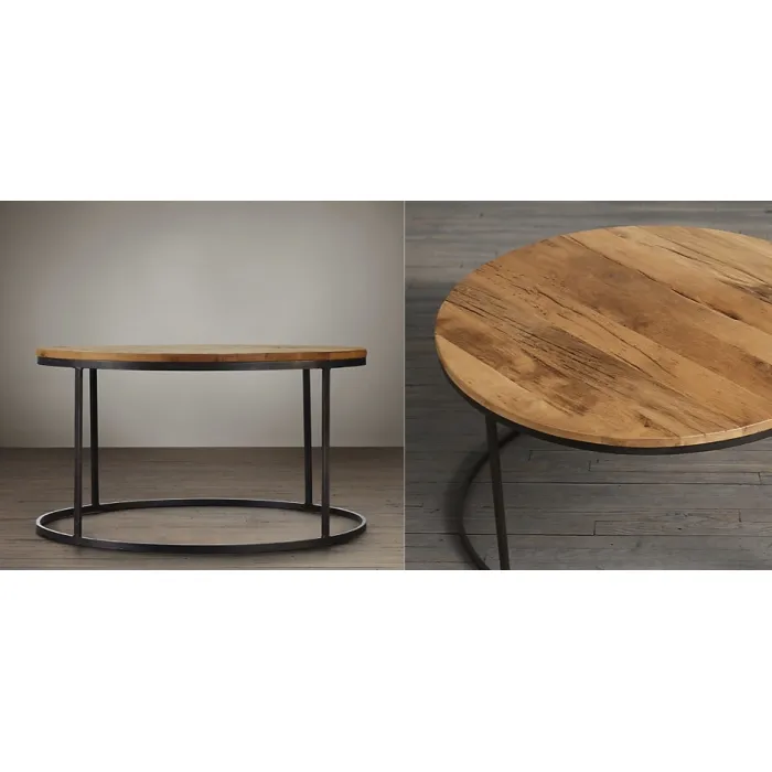 Стол Loft Wooden Round от ImperiumLoft