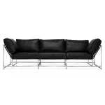Диван Black Calfskin Sofa от ImperiumLoft