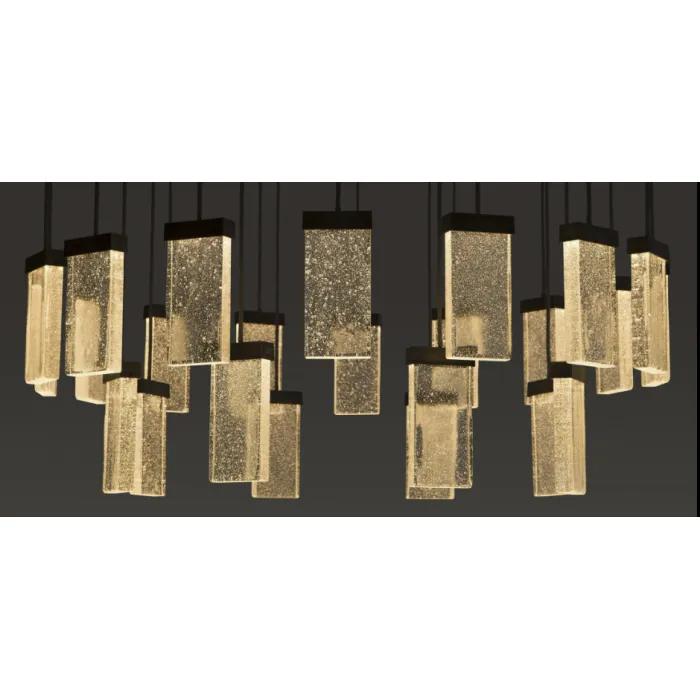 Люстра massif central 24 GRAND CRU CONTEMPORARY CHANDELIER GLASS от ImperiumLoft