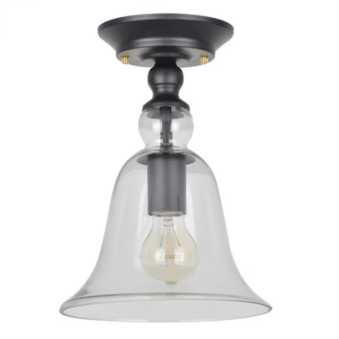 Потолочный светильник колокольчик Glass Bluebell Top от ImperiumLoft