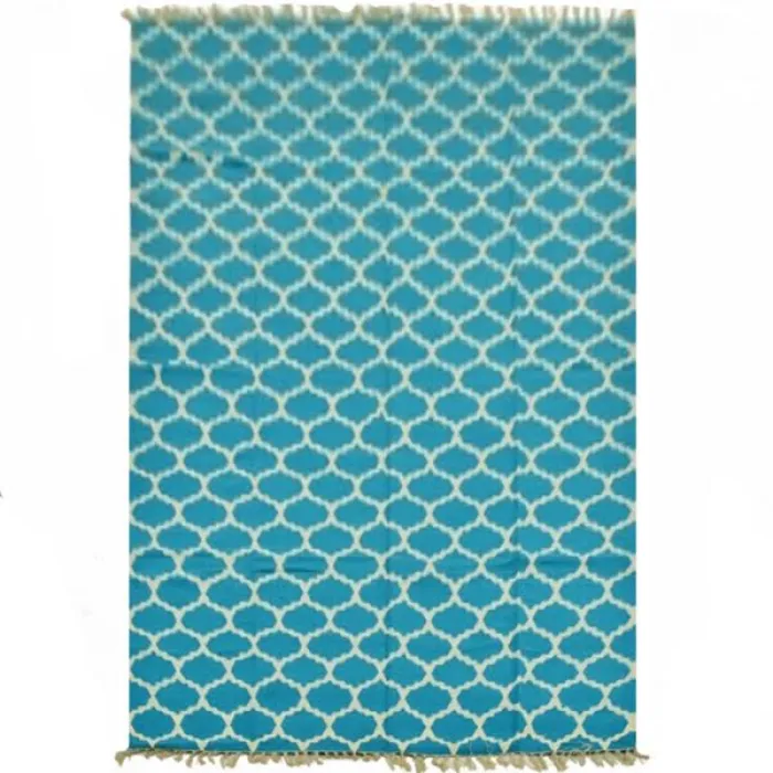 Ковер Ornament Cotton Blue 100% хлопок от ImperiumLoft