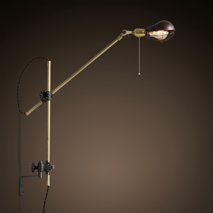 Настенный светильник Steampunk Extension Pole Bra 2 от ImperiumLoft
