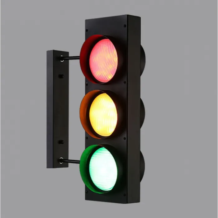 Бра Светофор Loft traffic light Wall lamp Duo от ImperiumLoft