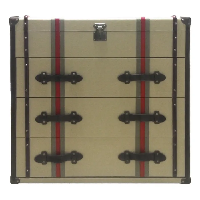 Комод Richards Red line Canvas Medium chest of drawers от ImperiumLoft
