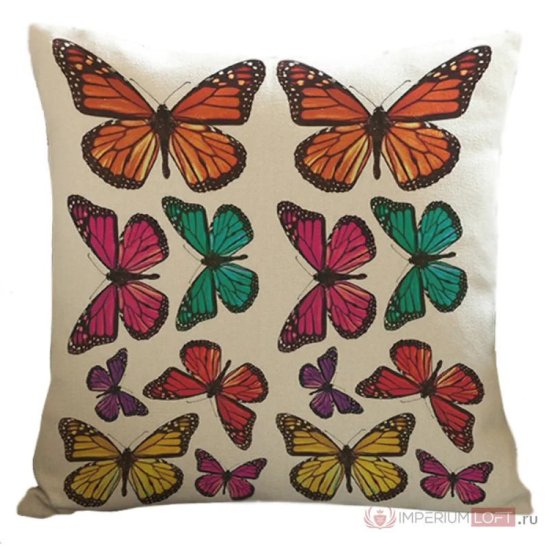 Декоративная подушка Butterfly #1 от ImperiumLoft