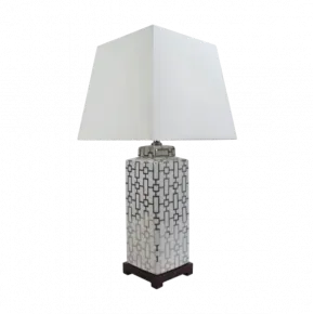 Настольная лампа Grey Rectangles