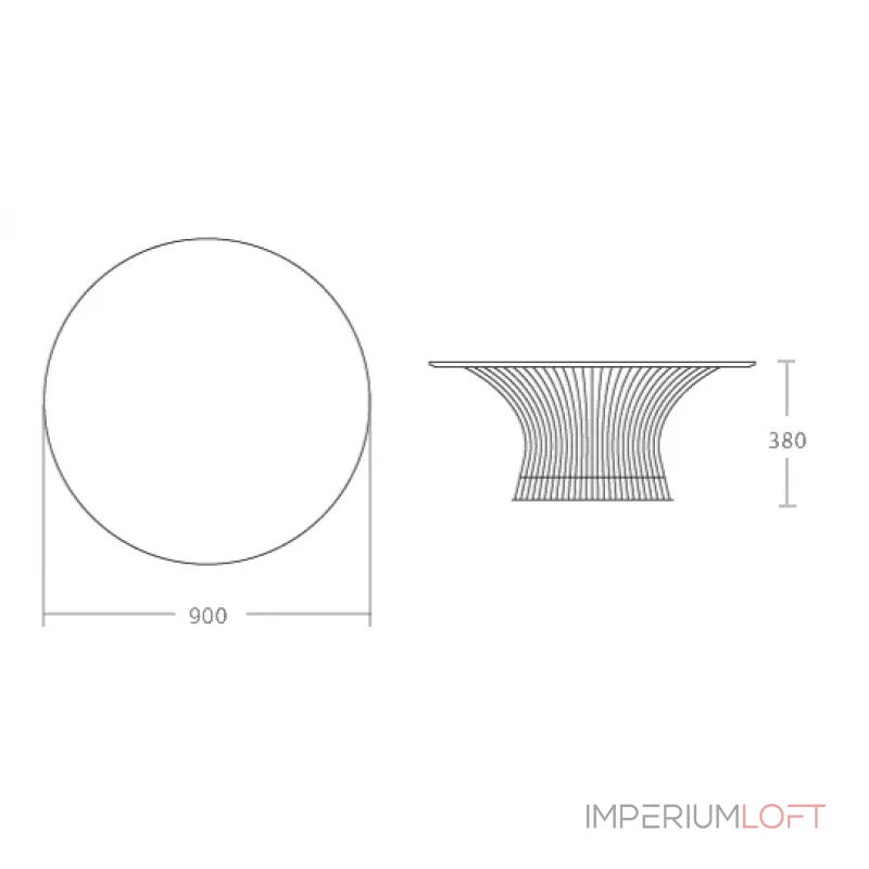 Стол Platner Coffee