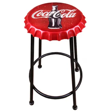 Барный стул Bottle Cap Coca & Cola от ImperiumLoft